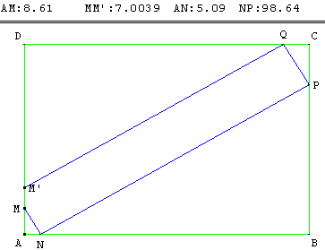 Ligne brisée permettant la recherche