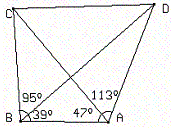 exercice produit scalaire - triangulation - copyright Patrice Debart 2003