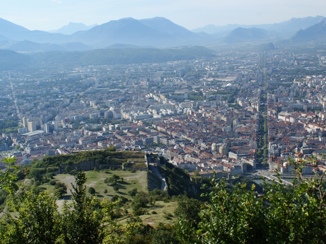 Vue sur Grenoble