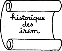 Historique des IREM