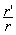 r'/r