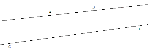deux droites presque paralleles ? - copyright Patrice Debart 2006