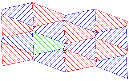 pavage - patchwork avec des quadrilateres