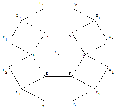 motif du pavage de diane