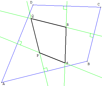 mediatrices d'un quadrilatère - copyright Patrice Debart 2007