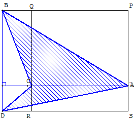 quadrilatère - chevron inscrit dans un rectangle - copyright Patrice Debart 2007