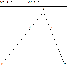 trouver un triangle isocele - probleme - copyright Patrice Debart 2004