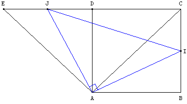 triangle rectangle isocèle - copyright Patrice Debart 2004