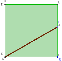 Geogebra 3D - section du cube - copyright Patrice Debart 2014