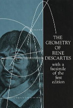 la geometrie de descartes - ed. 1637 - couverture dover publications