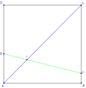 partage aux 3/10 de la diagonale d'un rectangle - copyright Patrice Debart 2003