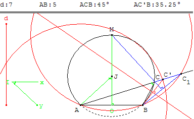 probleme de construction - triangle - copyright Patrice Debart 2003