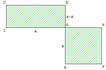 Carré de même aire qu'un rectangle