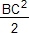 BC²/2