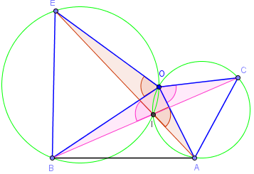 deux triangles isoceles autour de BOA - copyright Patrice Debart 2003