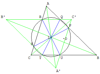 geometrie du triangle - deuxième cercle de Lemoine - copyright Patrice Debart 2002