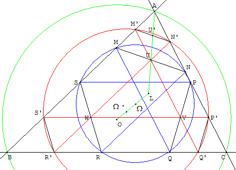 geometrie du triangle - deux cercles de tucker - copyright Patrice Debart 2002