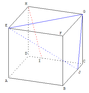 geometrie dans l'espace - droite parallèle à un plan