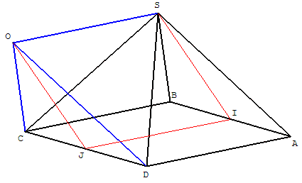 geometrie dans l'espace - prisme oblique - copyright Patrice Debart 2004