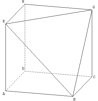 geometrie dans l'espace - section plane du cube - copyright Patrice Debart 2009