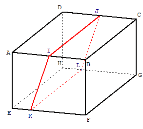 geometrie dans l'espace - parallélépipède rectangle - copyright Patrice Debart 2004