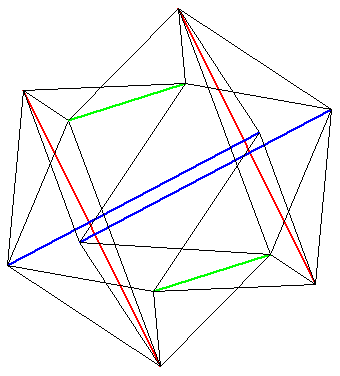 polyèdre de l'espace - Skwish avec Geospace - copyright Patrice Debart 2007