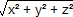 rac(x²+y²+z²)