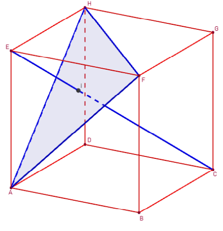 produit scalaire avec Geogebra 3d - plan et droite orthogonaux - copyright Patrice Debart 2015