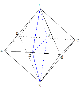 Olympiades académiques de mathématiques - octaédre - copyright Patrice Debart 2002