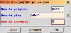 menu section polyèdre