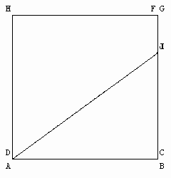 geometrie dans l'espace - section du cube - copyright Patrice Debart 2001