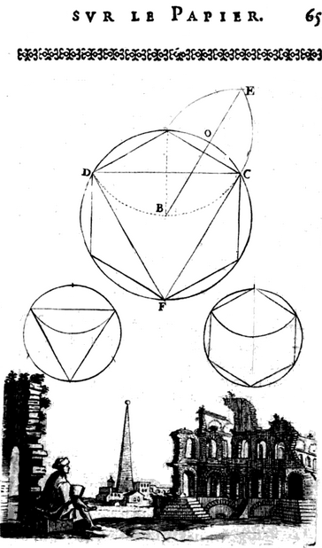 Traité de géométrie-triangle équilatéral-hexagone