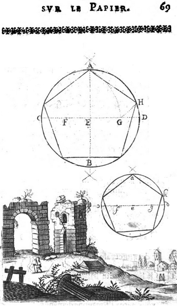 Traité de géométrie-pentagone