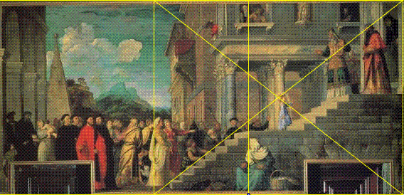 trace regulateur - presentation de la vierge au temple