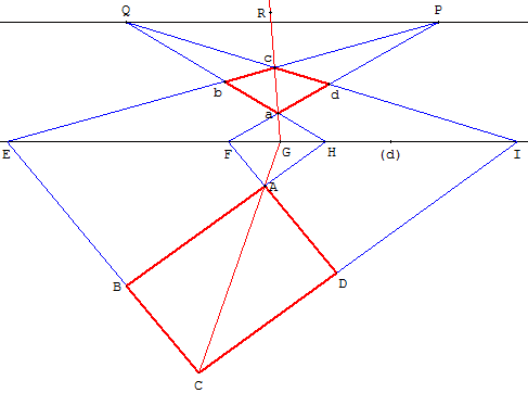 lambert - problèmes de géométrie de la règle - copyright Patrice Debart 2010
