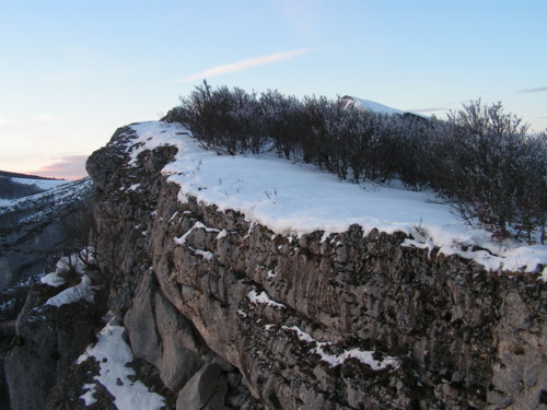les cretes - col de rousset l'hiver - photo copyright Patrice Debart 2009