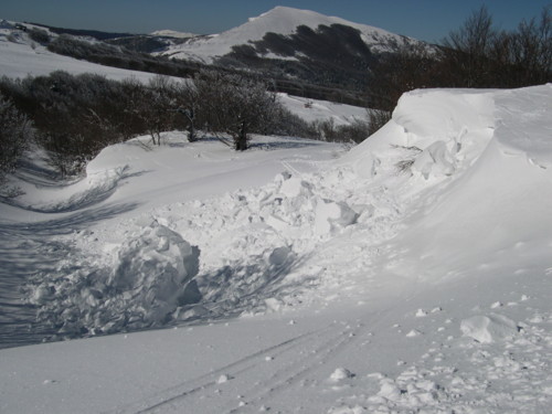 Vers les corniches