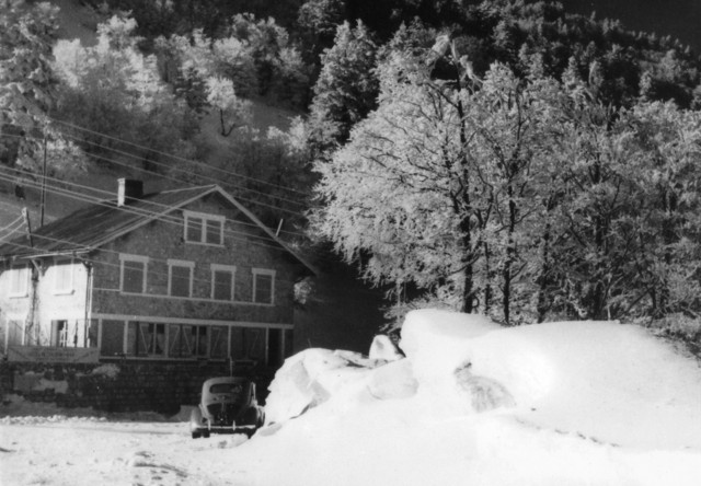 carte postale ancienne du col de rousset