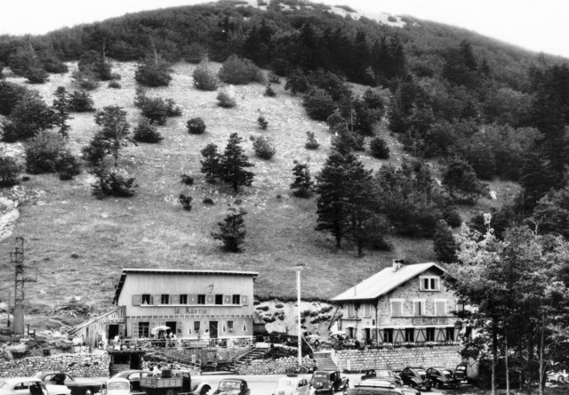 carte postale ancienne du col de rousset
