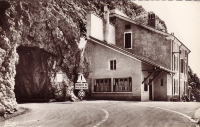 carte postale ancienne du col de rousset