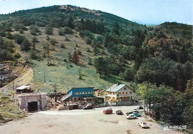 carte postale ancienne du col de rousset