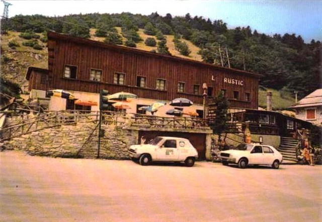 carte postale ancienne du col de rousset
