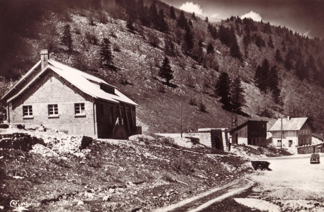 carte postale ancienne du col de rousset