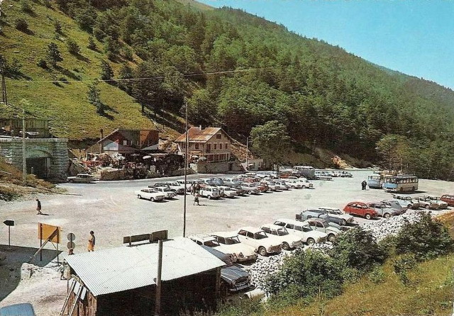carte postale ancienne du col de rousset