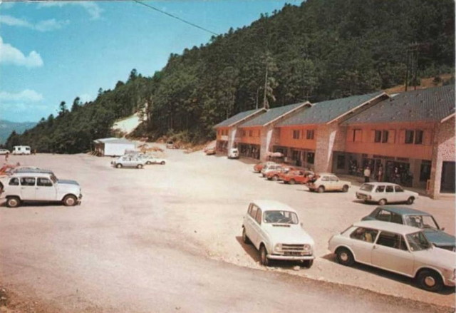 carte postale ancienne du col de rousset