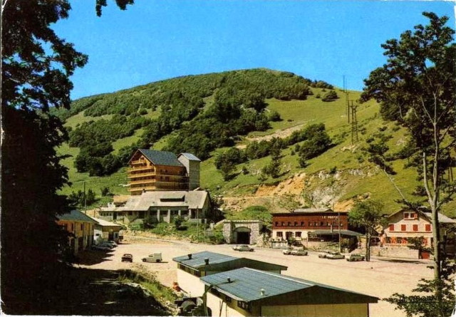 carte postale ancienne du col de rousset