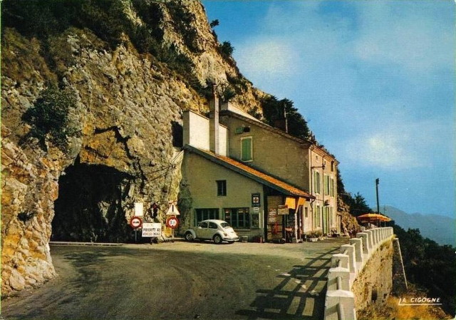 carte postale ancienne du col de rousset