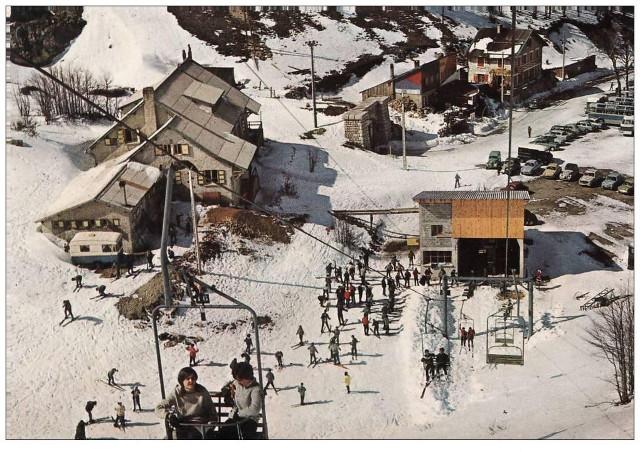carte postale ancienne du col de rousset