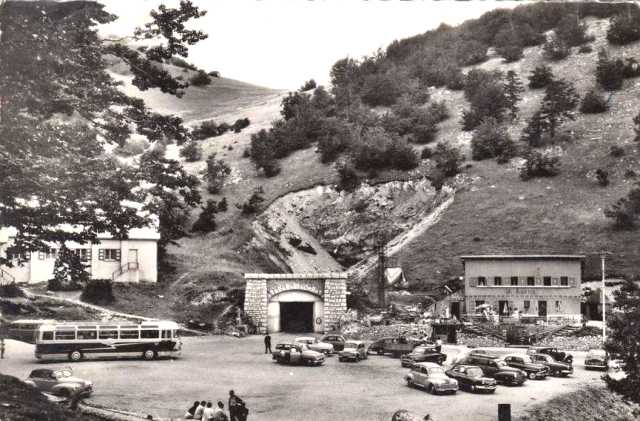 carte postale ancienne du col de rousset