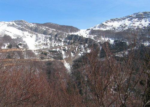 face sud du col de rousset l'hiver - photo copyright Patrice Debart 2005